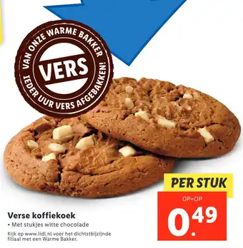 Lidl Verse koffiekoek aanbieding