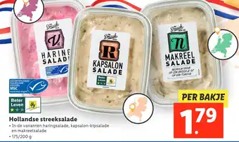 Lidl Hollandse streeksalade aanbieding