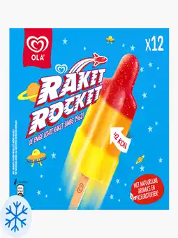 Flink Ola raket ijs 12st aanbieding
