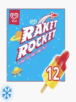 Flink Ola raket ijs 12st aanbieding