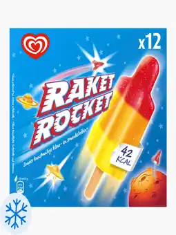 Flink Ola raket ijs 12st aanbieding