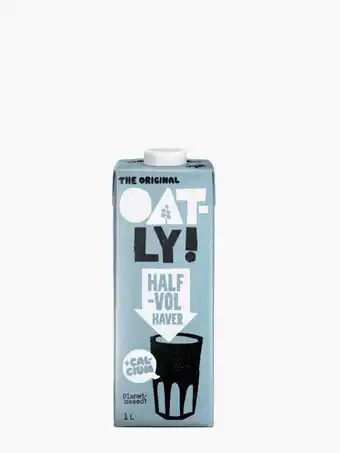 Flink Oatly haverdrank halfvol 1l aanbieding