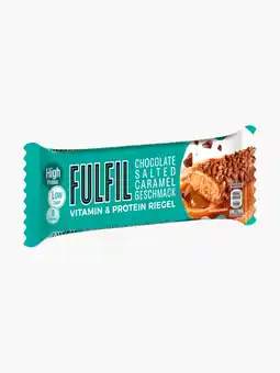 Flink Fulfil chocolate salted caramel flavour vitamin & protein bar 55g aanbieding