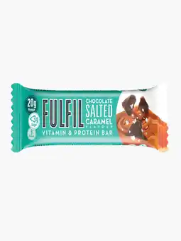 Flink Fulfil chocolate salted caramel flavour vitamin & protein bar 55g aanbieding
