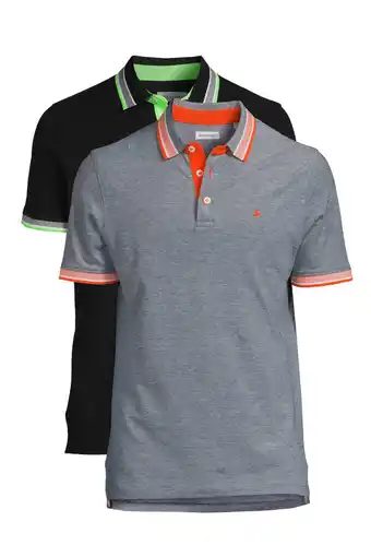 Wehkamp Jack & jones essentials polo jjepaulos - (set van 2) aanbieding