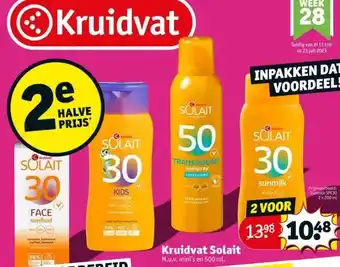 Kruidvat Kruidvat solait aanbieding