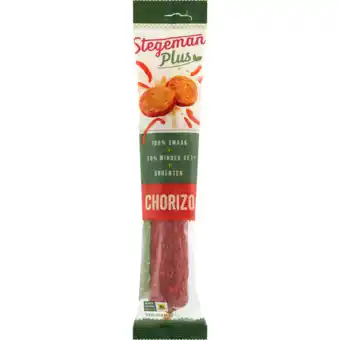 Jumbo Stegeman plus chorizo 200g aanbieding