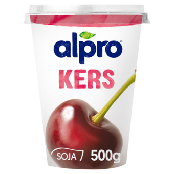 Jumbo Alpro plantaardige variatie op yoghurt kers 500g aanbieding