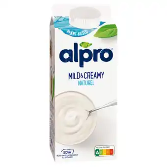 Jumbo Alpro mild & creamy naturel plantaardige variatie op yoghurt 755g aanbieding