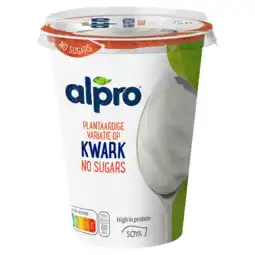 Jumbo Alpro plantaardige variatie op kwark zonder suikers 400g aanbieding