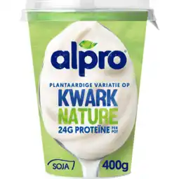 Jumbo Alpro plantaardige variatie op kwark naturel 400g aanbieding