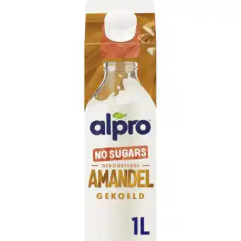 Jumbo Alpro amandeldrink zonder suikers gekoeld 1l aanbieding