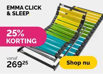 Beter Bed EMMA CLICK & SLEEP aanbieding