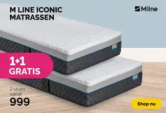 Beter Bed M LINE ICONIC MATRASSEN aanbieding