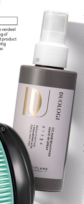 Oriflame DUOLOGI CC Hair Beautifier Leave-in Spray aanbieding