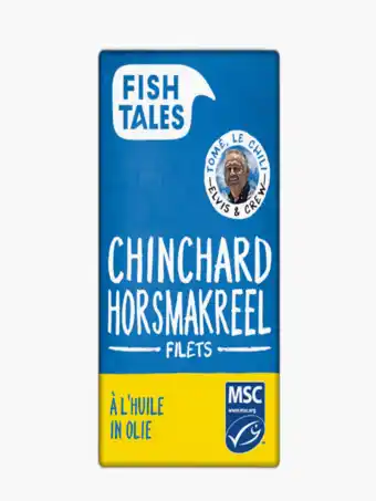 Flink Fish tales makreel in olie 125g aanbieding