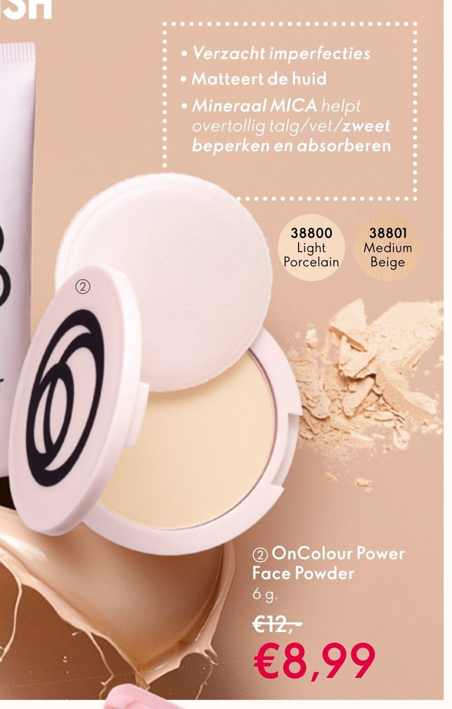 OnColour Power Face Powder 6g aanbieding bij Oriflame