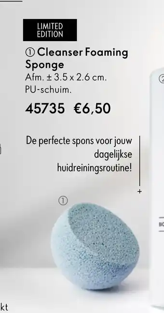 Oriflame Cleanser Foaming Sponge aanbieding