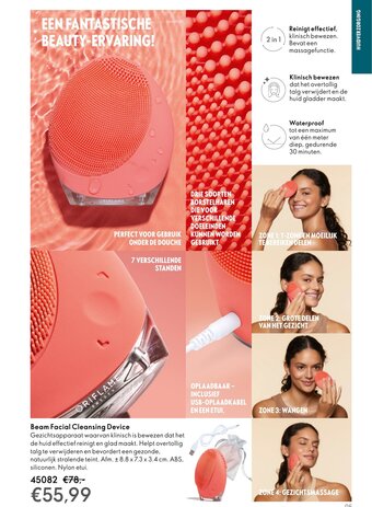 Oriflame Beam Facial Cleansing Device aanbieding
