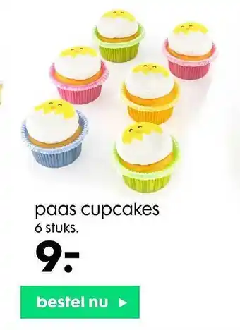 HEMA Paas Cupcakes aanbieding