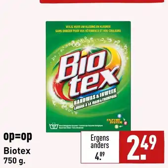 ALDI Biotex 750 g. aanbieding