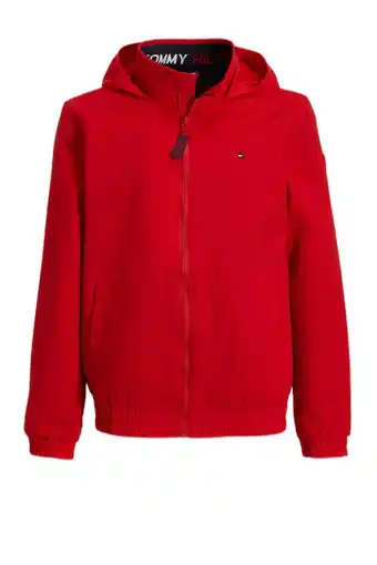 Wehkamp Tommy hilfiger zomerjas rood aanbieding