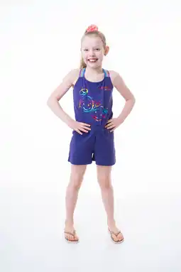 Wehkamp De zoete zusjes x 4president jumpsuit anoek met printopdruk paars aanbieding