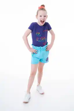 Wehkamp De zoete zusjes x 4president t-shirt aisha met printopdruk paars aanbieding