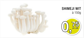 Amazing Oriëntal Shimeji wit aanbieding