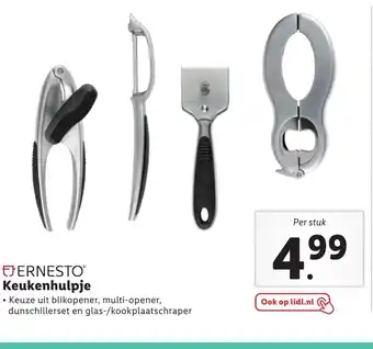 Lidl ERNESTOⓇ Keukenhulpje aanbieding