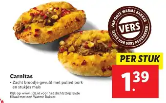 Lidl Carnitas aanbieding