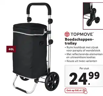 Lidl TOPMOVEⓇ Boodschappen-trolley aanbieding