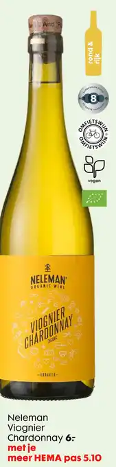 HEMA Neleman Viognier Chardonnay aanbieding