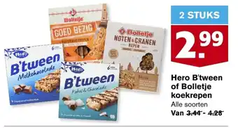 Hoogvliet Hero B'tween of Bolletje koekrepen Alle soorten aanbieding