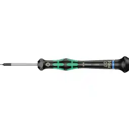 Conrad Wera 2054 elektronica en fijnmechanica inbussleutel sleutelbreedte: 0.7 mm koplengte: 40 mm afmeting, lengte: 137 mm aanbieding