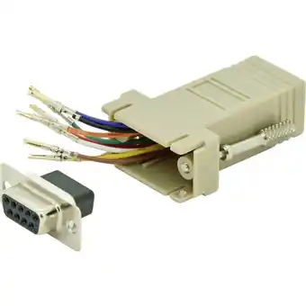 Conrad Digitus ak-610516-000-i d-sub adapter d-sub bus 9-polig - rj45-bus 1 stuk(s) aanbieding