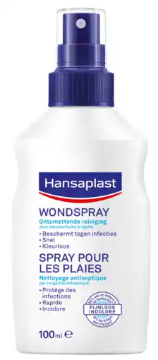 De Online Drogist Hansaplast wondspray 100ml aanbieding
