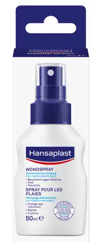 De Online Drogist Hansaplast wondspray 50ml aanbieding