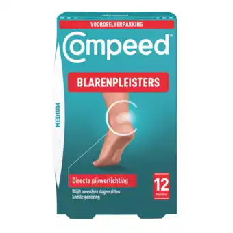 De Online Drogist Compeed blarenpleisters medium 12st aanbieding