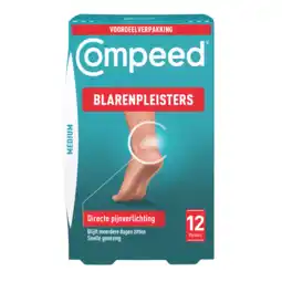 De Online Drogist Compeed blarenpleisters medium 12st aanbieding