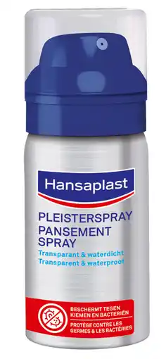 De Online Drogist Hansaplast pleisterspray 30gr aanbieding