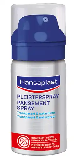 De Online Drogist Hansaplast pleisterspray 30gr aanbieding