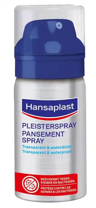 De Online Drogist Hansaplast pleisterspray 30gr aanbieding
