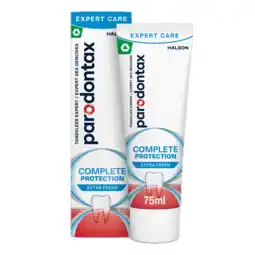 De Online Drogist Parodontax extra fresh complete protection tandpasta - tegen bloedend tandvlees 75ml aanbieding