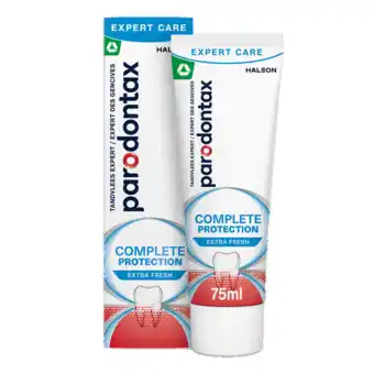 De Online Drogist Parodontax extra fresh complete protection tandpasta - tegen bloedend tandvlees 75ml aanbieding