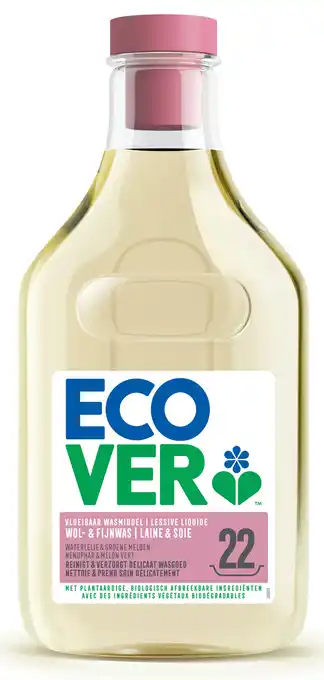 De Online Drogist Ecover wol- & fijnwasmiddel 1lt aanbieding