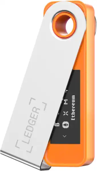 Coolblue Ledger nano s plus btc oranje aanbieding