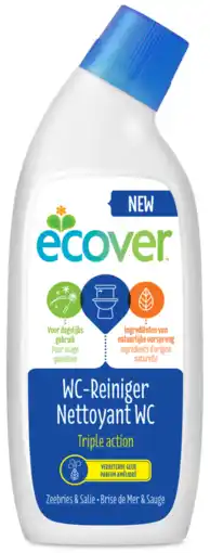 De Online Drogist Ecover wc-reiniger zeebries & salie 750ml aanbieding