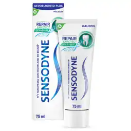 De Online Drogist Sensodyne repair & protect deep repair extra fresh tandpasta 75ml aanbieding