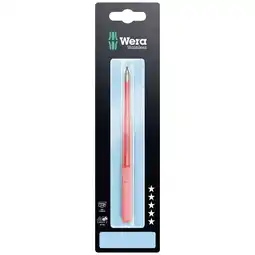 Conrad Wera kraftform kompakt vde 3065 is kruiskop pozidriv verwisselbare kling pz 2 154 mm aanbieding